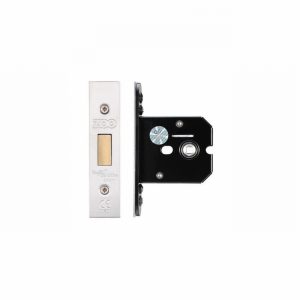 Lock Mortice Dead Flat 64mm SS