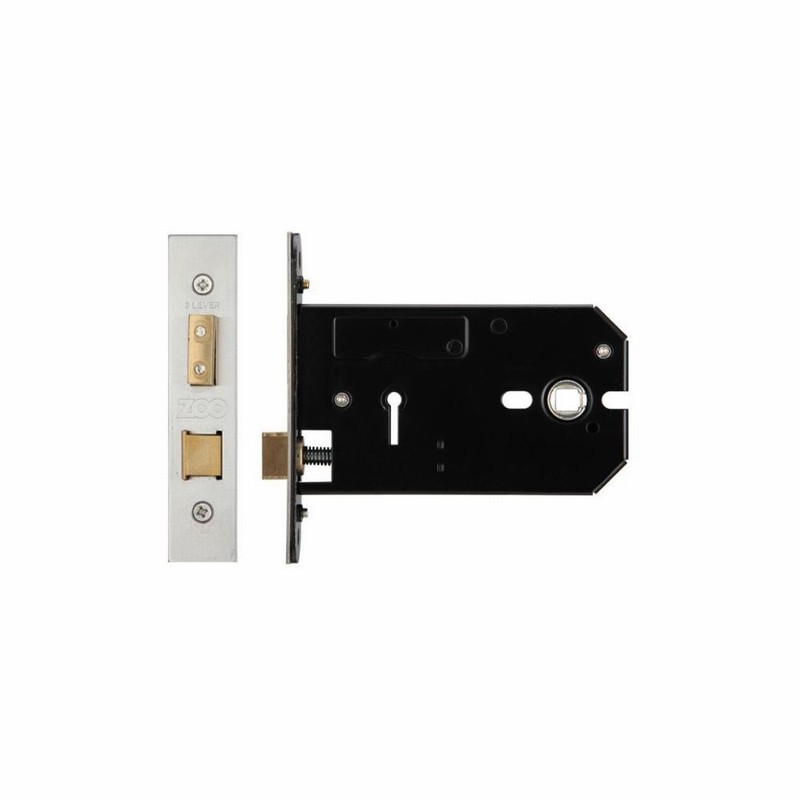 Lock Mortice Sash Horizontal 127mm SS