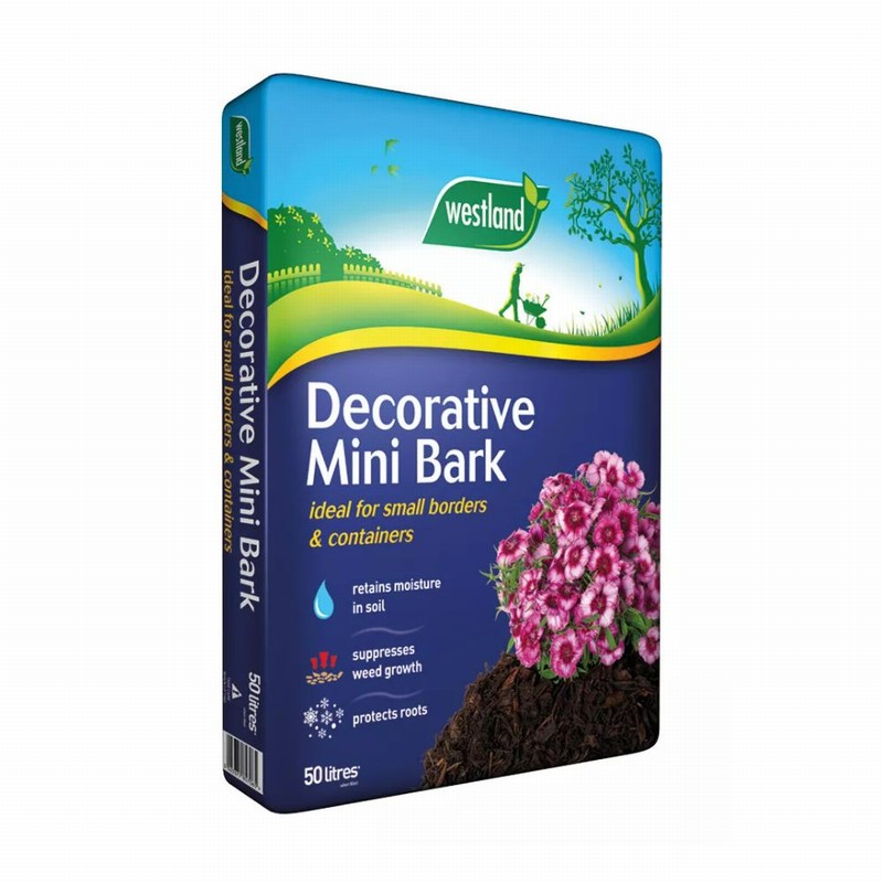 Bark Chips WESTLAND Mini Decorative 50Ltr. (72 PP)