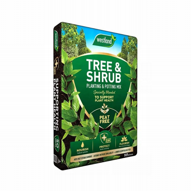 Compost WESTLAND Tree & Shrub Planting Mix P/Free 50Ltr.(75
