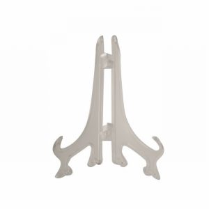 Plate Stand Clear Plastic 225>300mm 9>12"