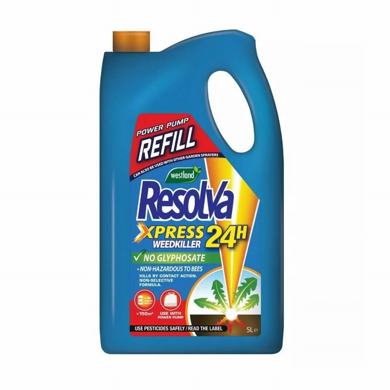 Weedkiller RESOLVA Xpress 24Hour Pro. Pump Refill 5Ltr.