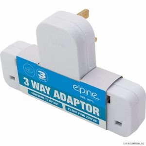 Extension Socket 3gang Plug In