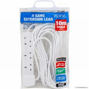 Extension Lead 4Gang 10Mtr. 13Amp