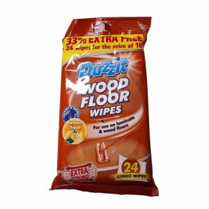 Wipes DUZZIT Wooden Floor Extra Strong x24