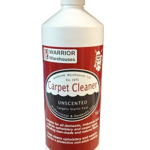 Carpet Cleaner Shampoo All Machines WARRIOR 1Ltr. Unscented
