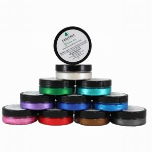 Wax CHESTNUT Rainbow 50Gm. Metallic Charcoal