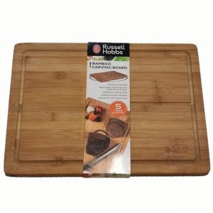 Chopping Board R.HOBBS Bamboo 40x30cm & Meat Ring  D