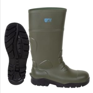 Wellington PU LITE SAFETY S5 Green Size  3/4 E#36/37  D