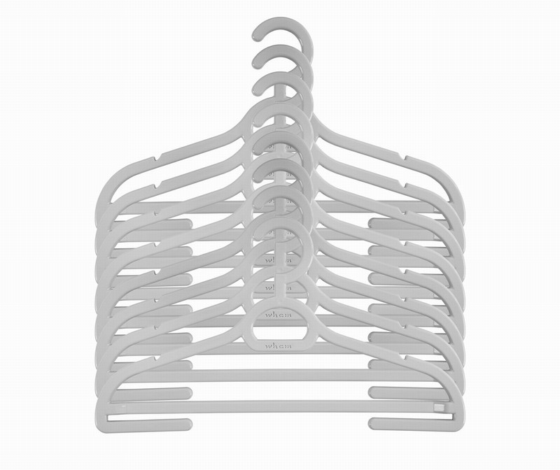 Coathanger Plastic x8 D