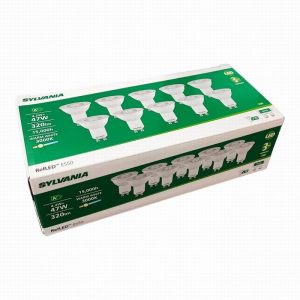 Lamp LED SYLVANIA GU10 4.2>47Watt x10 3000K WW  D