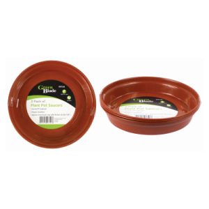 Plant Pot Saucer Plastic 16cm Terra. x3