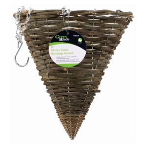 Hanging Basket 30cm 12" Rattan