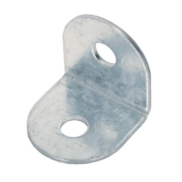 Corner Brace 19x19mm Rounded ZP