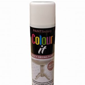 Paint COLOUR IT Satin White 250ml Aero.