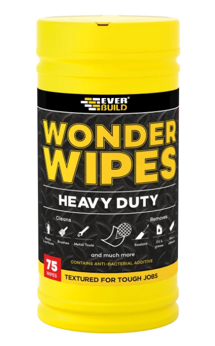 Wonder Wipes Extra Heavy Duty Scrubs x 75