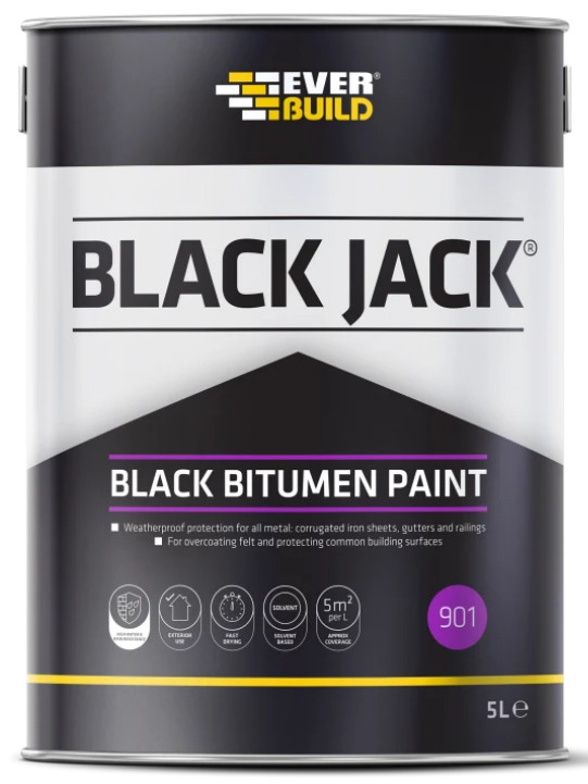 Paint Bitumen Black 5Ltr.