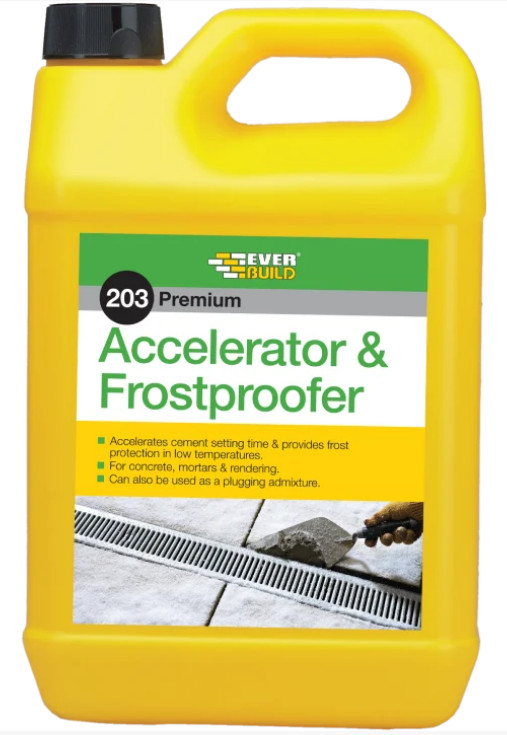 Admix for Mortar Accelerator & Frostproofer 5Ltr.