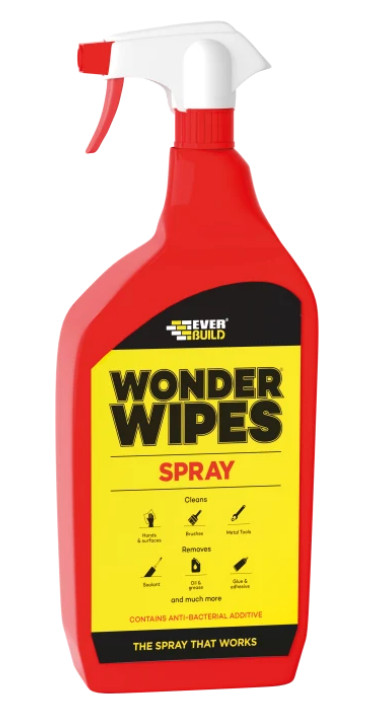 Cleaner H/Duty Wonder Wipes Spray 1Ltr. Trigger