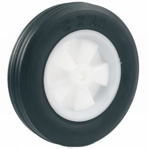 ML808-1 8"x1.5" RUBBER WHEEL  D