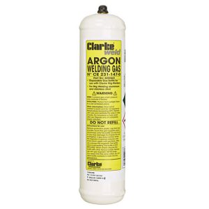 Welding Gas Argon 390Gm. Disposible Cylinder  D