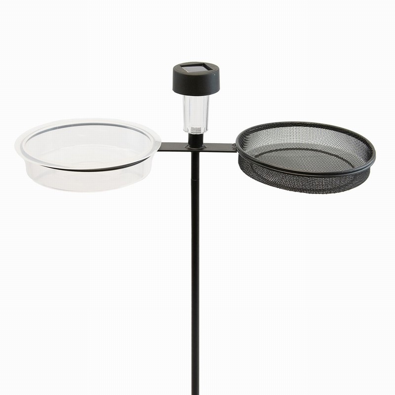 Bird Feeder STREETWIZE Freestanding & Solar LED Light - Image 3