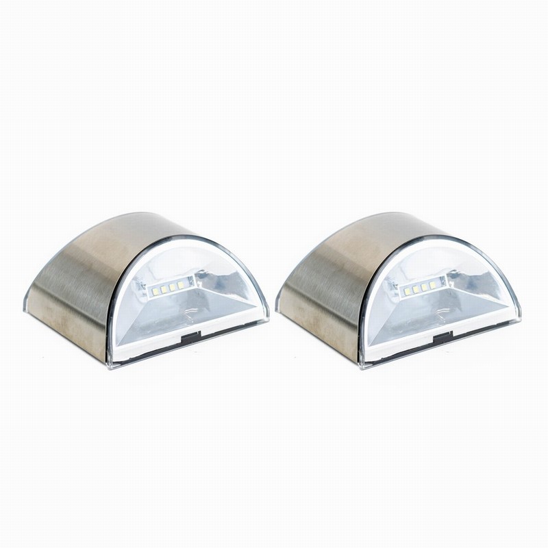 Solar Light STREETWIZE Fence Mount Lucent SS