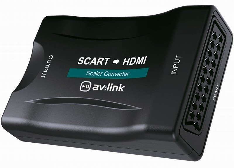 HDMI to Scart Adaptor & Scaler New Compatible with Old
