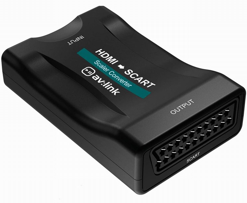 Scart to HDMI Adaptor & Scaler Old Compatible with New