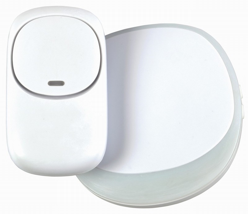 Chime Wireless Plug In 38 Melody & LED <200Mtr.