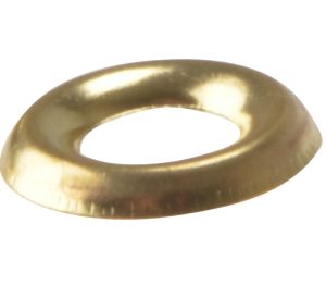 Washer Screw Cup Brass No.10(10s)