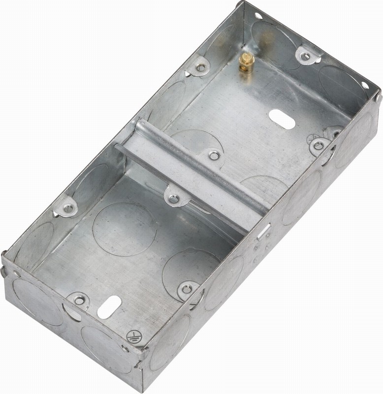 Box Dual 35mm Galvanised