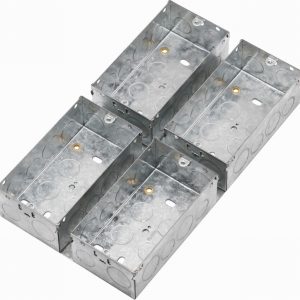 Box Galvanised for Multimedia Plate Lge.
