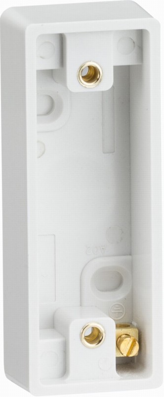 Box Suface ARCHITRAVE 1Gang 16mm Deep Pattress
