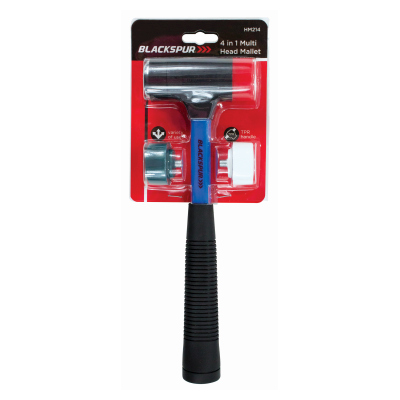 Mallet Multi Faced 4in1 Fibre Shaft