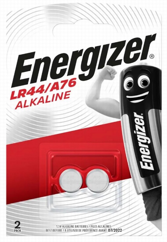 Battery ENERGIZER Watch Cell LR44 x 2