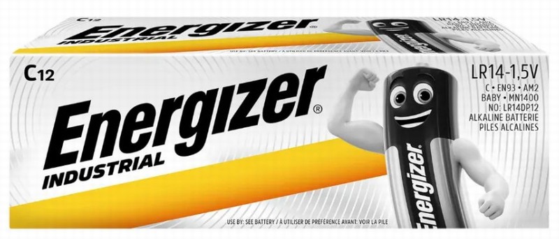 Battery ENERGIZER Industrial Alkaline C R14 x12