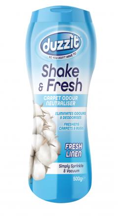 Carpet Freshener DUZZIT Shake & Fresh Fresh Linen 500Gm.