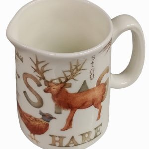 Jug Milk FINE BONE CHINA Gamekeeper Churn 1/4Pint 130ml  D