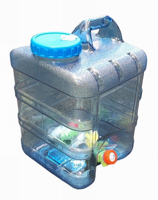 Water Container WARRIOR Deluxe Upright with Tap 10Ltr.