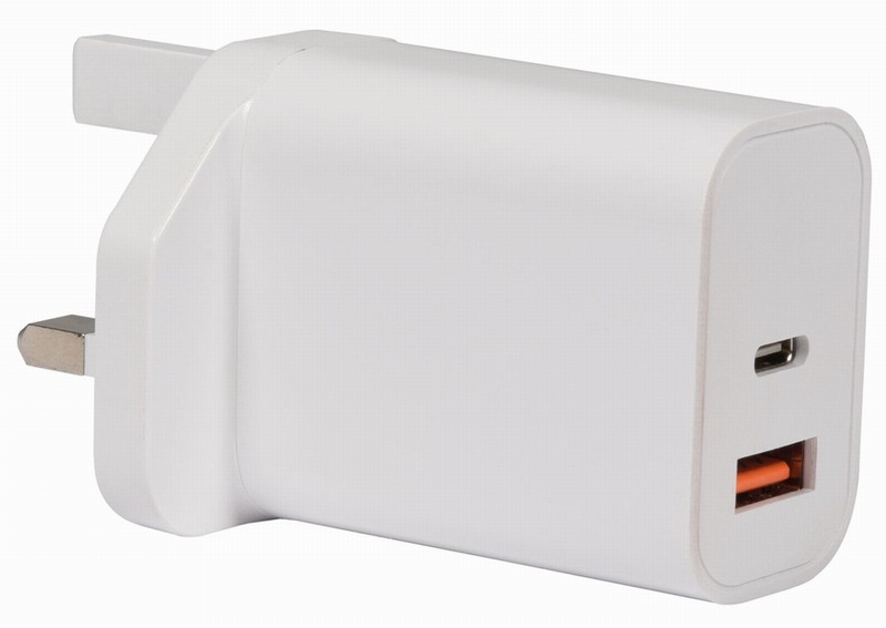 Charger for USB A&C Dual Plug In Quick Charge 20Watt D
