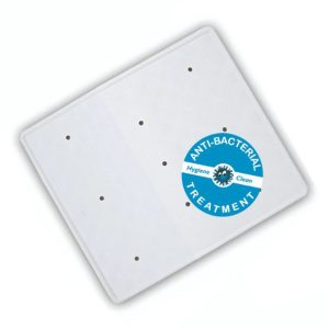 Shower Mat White 54x54cm Anti-Bacterial  D