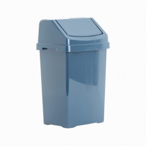 Wham 8L Navy Swing Bin
