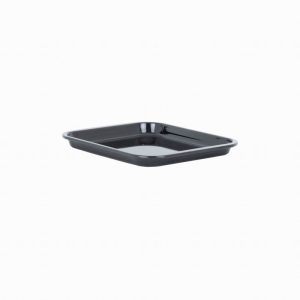 Wham 0.6mm Black Enamelled Handled Oven Tray