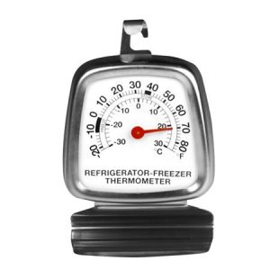 Thermometer Fridge Freezer Square Free Stand or Hang