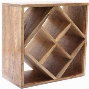 Wine Rack  Wooden 33x16x33cm