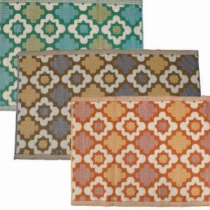 Mat Exterior Polypropylene Geometric Design 120x180cm