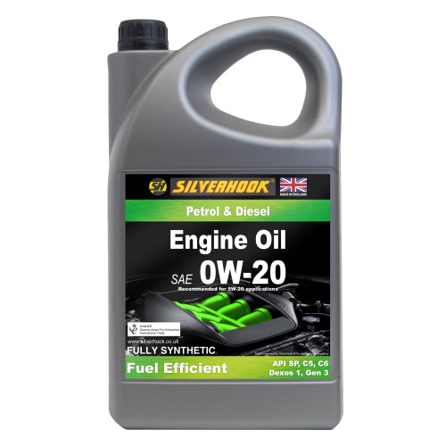 Engine Oil 4.5Ltr. 0w/20 Fully Syn. Petrol & Diesel