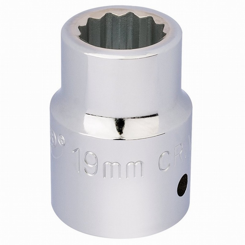 Socket 3/4" Square Drive 19mm