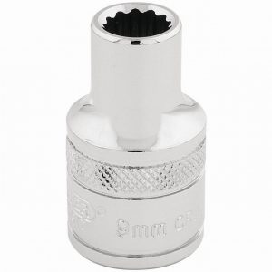 Socket 1/2" Square Drive  9mm